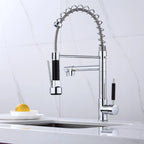 Torneira Gourmet Monocomando com Bica Giratória e Ducha Flexível