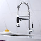 Torneira Gourmet Monocomando com Bica Giratória e Ducha Flexível
