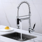 Torneira Gourmet Monocomando com Bica Giratória e Ducha Flexível