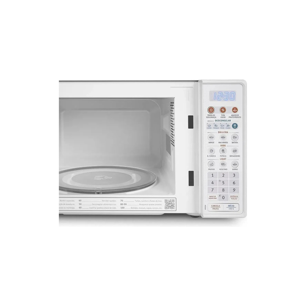 Micro-ondas MTO30 20L Com Função Tira Odor e Descongelar