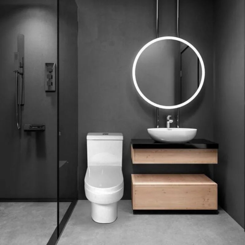 Vaso Sanitário Monobloco Soft Close Quadrado