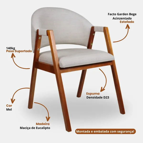Poltrona Estofada para Sala