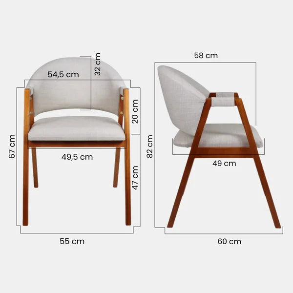 Poltrona Estofada para Sala
