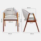 Poltrona Estofada para Sala