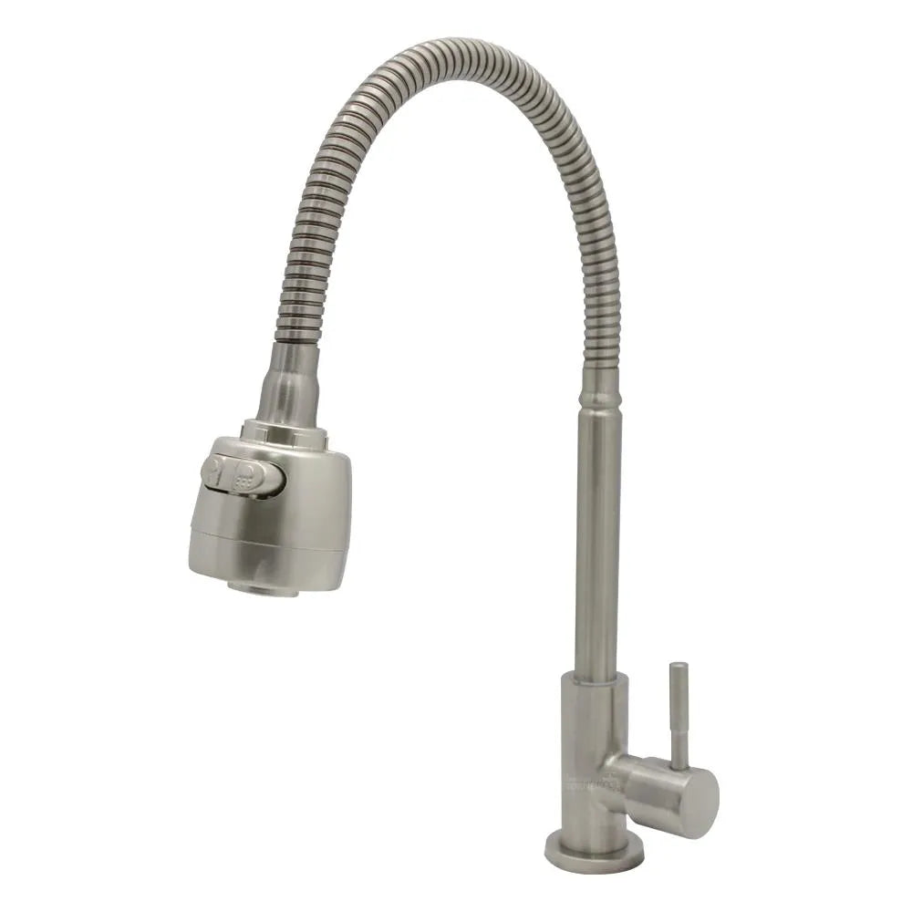 Torneira Cozinha Gourmet Bancada com Tubo Flexível