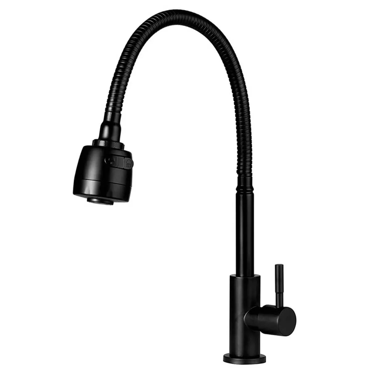 Torneira Cozinha Gourmet Bancada com Tubo Flexível